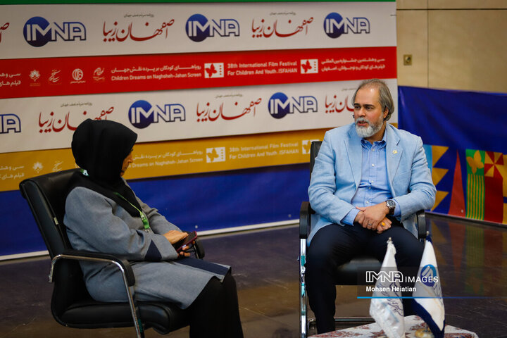 پاویون خبرگزاری ایمنا در سی‌و‌هشتمین جشنواره فیلم کودک