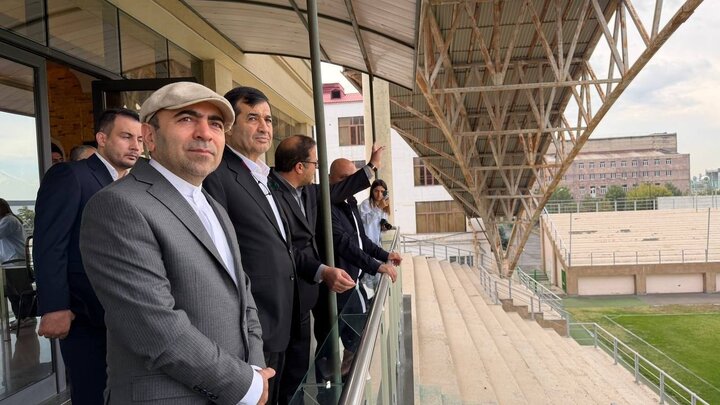 بازدید وزیر ورزش و جوانان ایران از مرکز مدیریت ورزشی ایروان