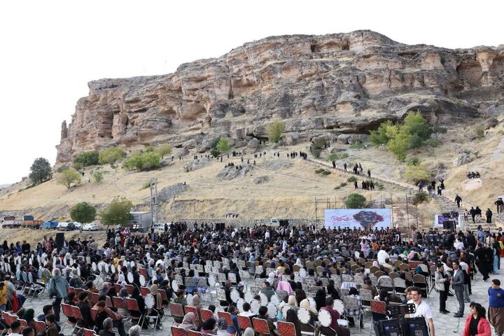 فیلم| جشن مهرگان در غار کرفتو دیواندره