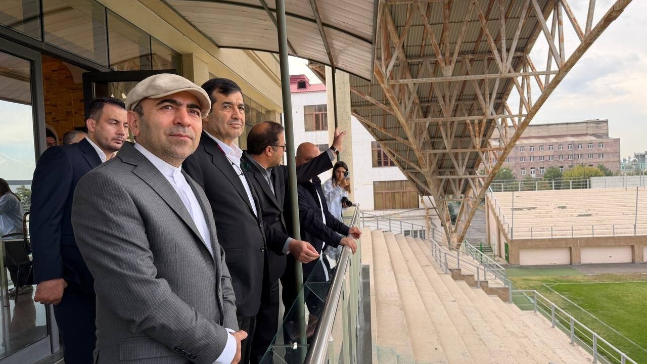 بازدید وزیر ورزش و جوانان ایران از مرکز مدیریت ورزشی ایروان