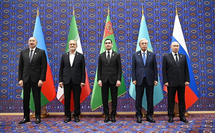 علیاف: حفظ دریای خزر به عنوان منطقه صلح ضروری است