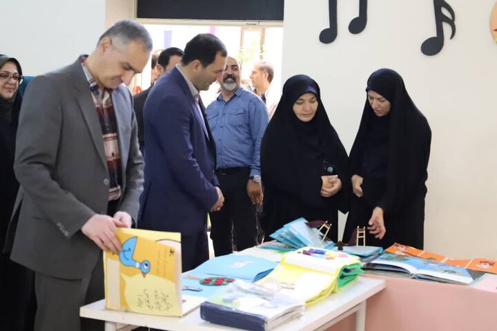 افتتاح نمایشگاه کتاب‌های حسی‌لمسی ویژه کودکان با نیازهای ویژه در اردبیل