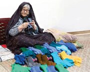 قصه مادری که سرما را از دستان مدافعان وطن می‌گرفت