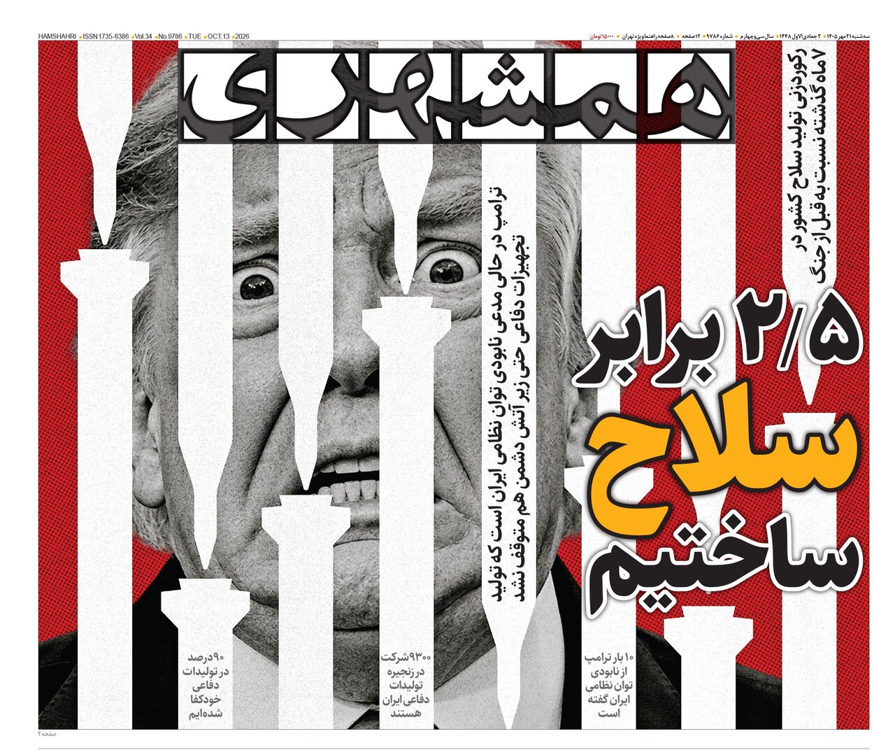 روزنامه‌های امروز در یک نگاه | دنیا وامدار تمدن ایرانی است