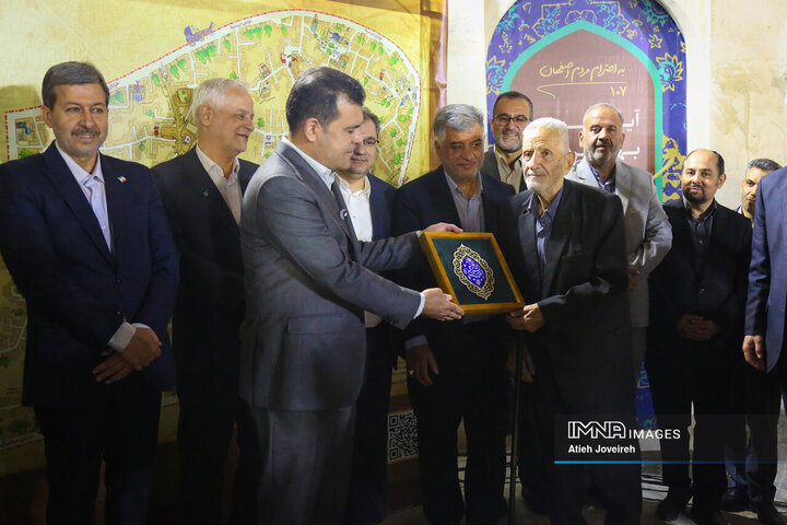 آیین بهره‌برداری از گذر تاریخی دردشت اصفهان