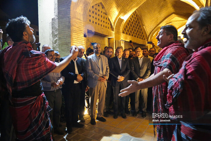 آیین بهره‌برداری از گذر تاریخی دردشت اصفهان
