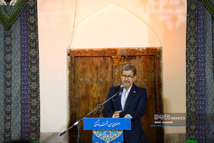آیین بهره‌برداری از گذر تاریخی دردشت اصفهان
