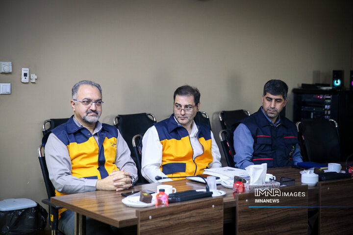 بازدید رئیس منطقه ۶ سازمان بازرسی کل کشور از قرارگاه عملیاتی ستاد مهر