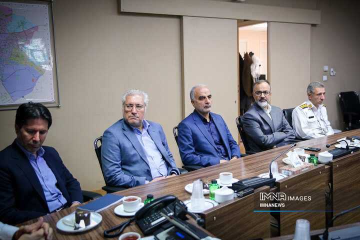 بازدید رئیس منطقه ۶ سازمان بازرسی کل کشور از قرارگاه عملیاتی ستاد مهر