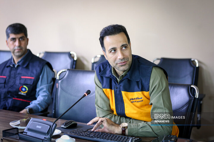 بازدید رئیس منطقه ۶ سازمان بازرسی کل کشور از قرارگاه عملیاتی ستاد مهر