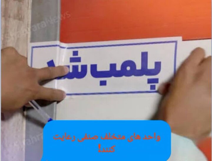 پلمب ۵ نانوایی متخلف در شهر ایلام