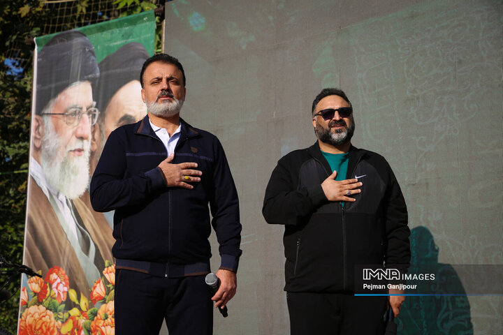 همایش دوچرخه‌سواری پرسنل شهرداری اصفهان
