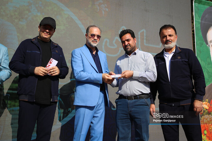 همایش دوچرخه‌سواری پرسنل شهرداری اصفهان