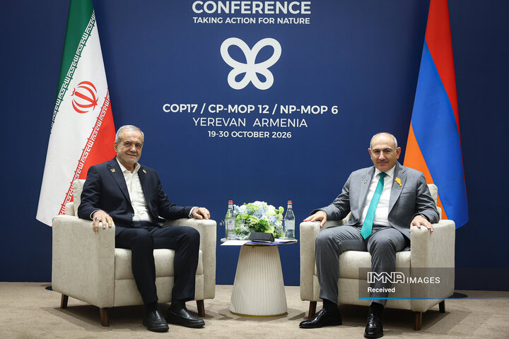 دیدار نخست وزیر ارمنستان با رئیس جمهور