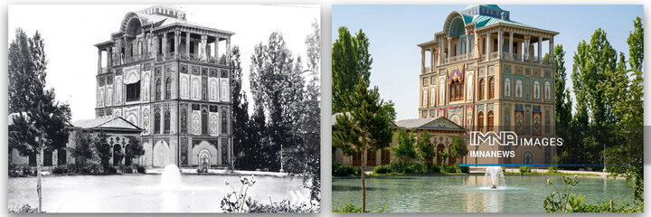عمارت کلاه فرنگی عشرت آباد در سال 1291 ه.ق به دستور ناصرالدین شاه در شمال شرقی تهرانِ وقت در خارج از دروازه شمیران تهران ساخته شد.