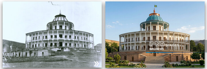 عمارت کلاه فرنگی دوشان تپه، در سال 1322 ه.ق به فرمان مظفرالدین شاه در تهران ساخته شد. این بنا در حال حاضر در انتهای بزرگراه شهید یاسینی قرار دارد.