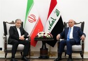 دیدار عراقچی با وزیر امور خارجه عراق
