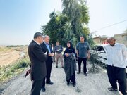 آغاز اقدامات فوری برای ایمن‌سازی دیواره رودخانه و ساماندهی معابر میان‌گلال