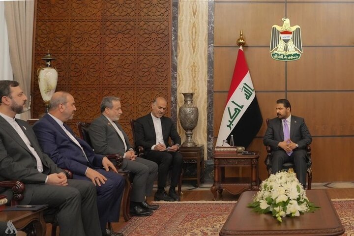 دیدار عراقچی با نخست‌وزیر عراق