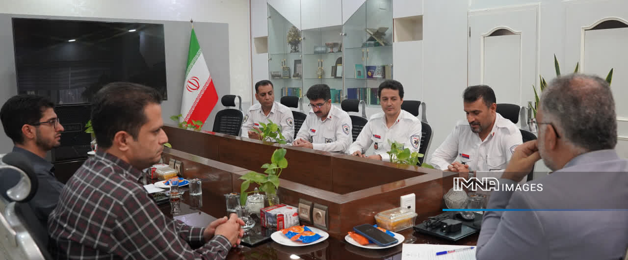باغ رضوان در مسیر تقویت خدمات امدادی؛ بررسی استقرار پایگاه اورژانس اصفهان