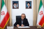 پزشکیان درگذشت پدر شهید والامقام امیر سپهبد موسوی را تسلیت گفت