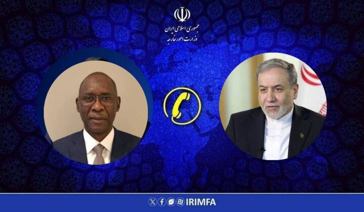 گفت‌وگوی تلفنی وزیران امور خارجه ایران و سنگال