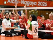 والیبال نشسته بانوان ایران نایب‌قهرمان آسیا شد