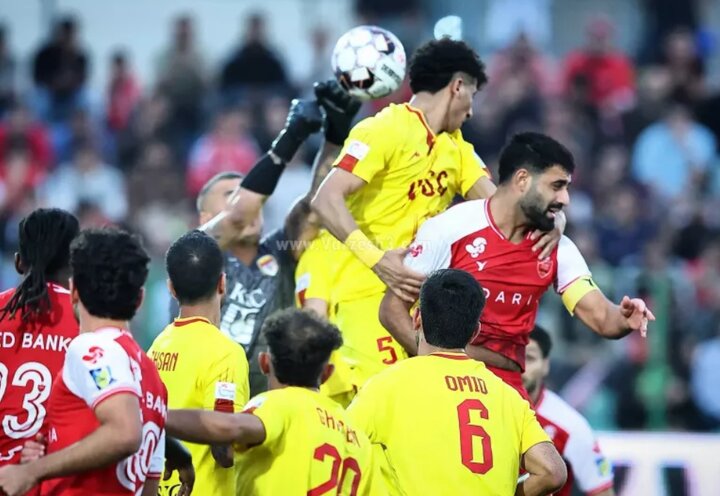 فیلم گل اول فولاد به پرسپولیس توسط وحید امیری + لینک دانلود