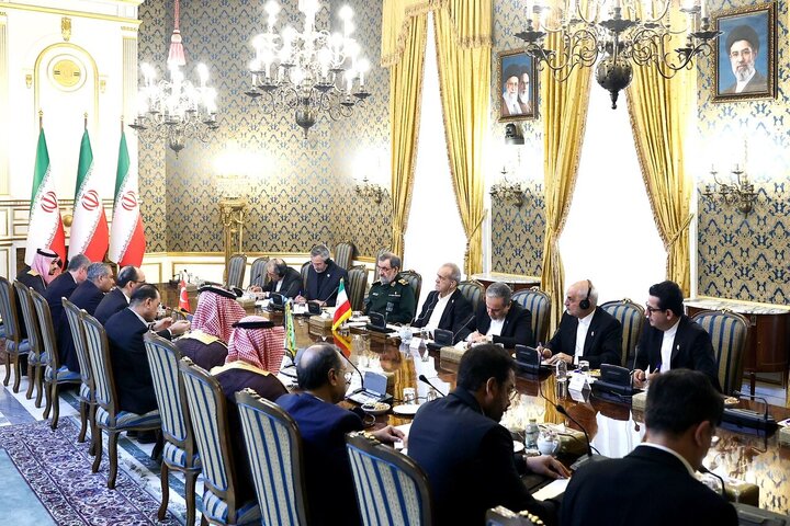 دیدار مقامات ترکیه، پاکستان و عربستان با رئیس جمهور