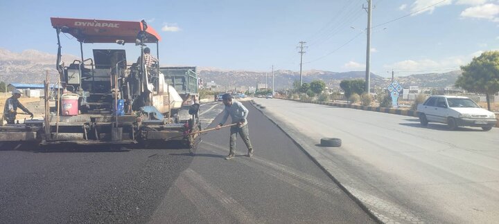 ساماندهی و تعریض ورودی یاسوج از سمت شیراز