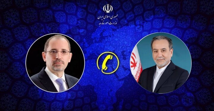 گفت‌وگوی تلفنی وزرای امور خارجه ایران و اردن