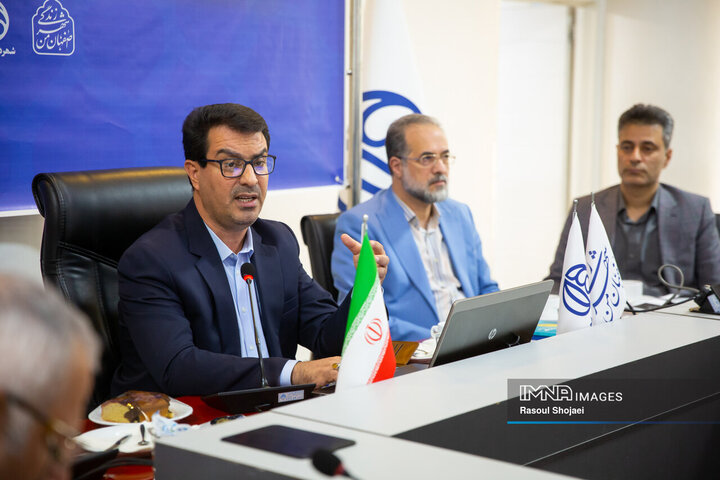 نشست خبری معاون برنامه‌ریزی و توسعه سرمایه انسانی شهردار اصفهان