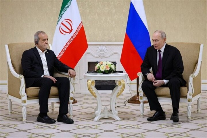 جزئیات دیدار و گفت‌وگوی پزشکیان با پوتین در کرملین