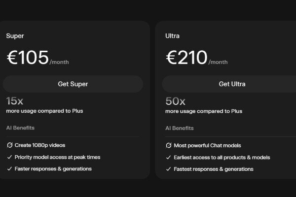 قیمت پلنهای Super و Ultra در اشتراک The X Subscription
