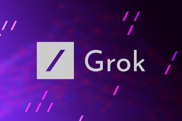 لوگوی Grok، دستیار هوش مصنوعی xAI