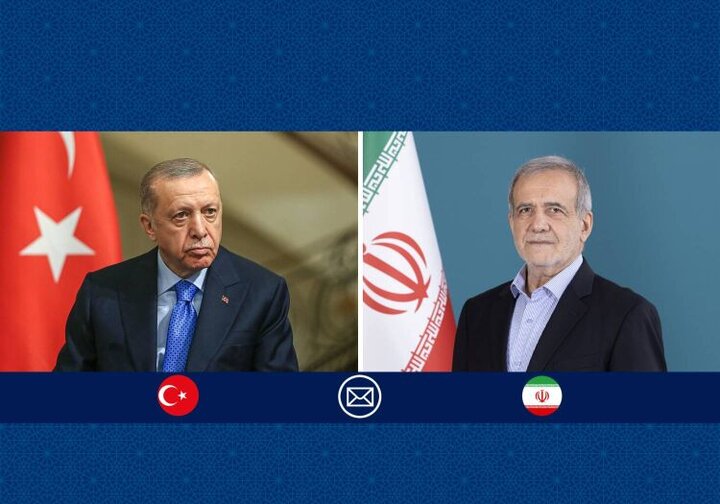 تاکید پزشکیان برگسترش همکاری های ایران با ترکیه در راستای تامین منافع مشترک