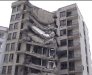 بررسي آخرين وضعيت ساختمان تخريب شده در سعادت آباد تهران