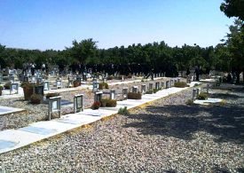 مراسم خاکسپاری در باغ رضوان آنلاین پخش می شود