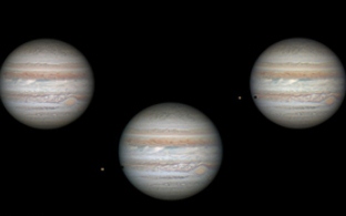 مشتری و آیوی در حال گذر