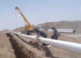 شهر طالخونچه و دهاقان تحت پوشش آبرسانی به اصفهان قرار می‌گیرد