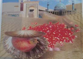 جشنواره فرهنگی هنری انار در منطقه گردشگری متین آباد برگزار شد
