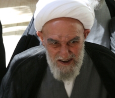 دیدار جلیلی با آیت الله ناصری و جمعی از طلاب حوزه علمیه اصفهان