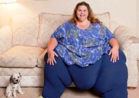 چاق‌ترین زن جهان در تلاش برای کاهش وزن