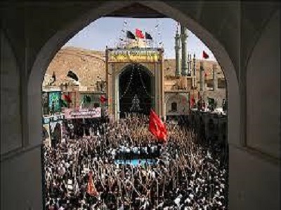 آیین سنتی مذهبی قالیشویان در کربلای ایران برگزار شد