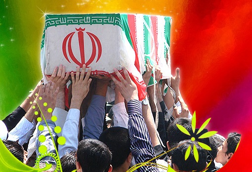 تشییع پیکر مطهر شهید مدافع حرم حضرت زینب(س) در کاشان
