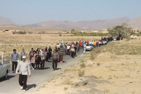 هشتاد و نهمین کوهگشت خانوادگی در روستای جوشقان استرک کاشان برگزار شد