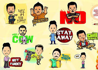 استیکرهای کارتونی بسازید+لینک دانلود