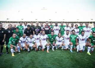 World soccer stars defeated Iran’s in charity rendezvous