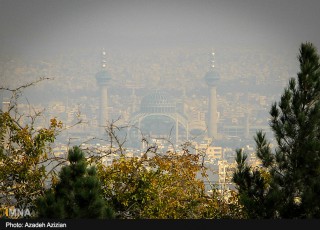 کاهش رطوبت در هوا ، عامل اصلی  ایجاد گرد و غبار غلیظ