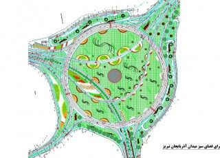 ایجاد فضای سبز 15 هکتاری در پروژه بزرگ میدان آذربایجان تبریز